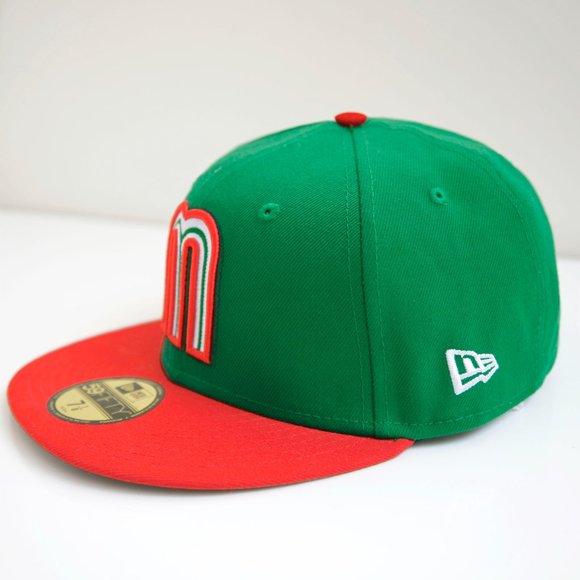 Mexico Baseball New Era 2023 World Baseball Classic 59FIFTY Fitted Hat - Green - Picture 2 of 9